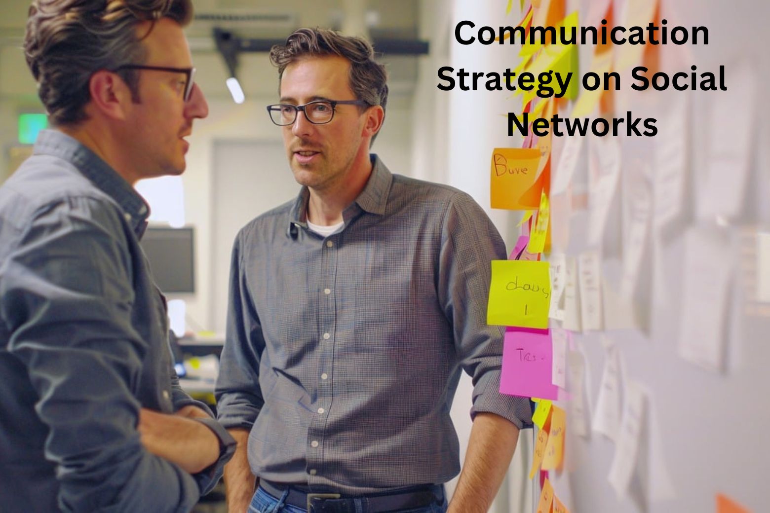 Communication Strategy on Social Networks